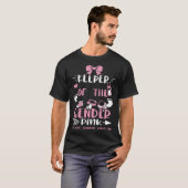 Oma Keeper des Geschlechts Pink oder Blue Gran Ba T-Shirt (Vorne ganz)
