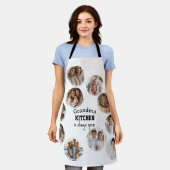 Oma Küche ist immer offen Collage Fotos Schürze (Getragen)