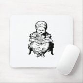 Oma las dir eine Cartoon-Illustration Mousepad (Mit Mouse)