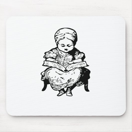 Oma las dir eine Cartoon-Illustration Mousepad (Vorne)