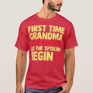 Oma lasse zum ersten Mal das Geschlecht T-Shirt