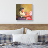 Oma-Liebe 1995 Leinwanddruck (Insitu (Schlafzimmer))