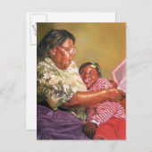 Oma-Liebe 1995 Postkarte (Vorne/Hinten)