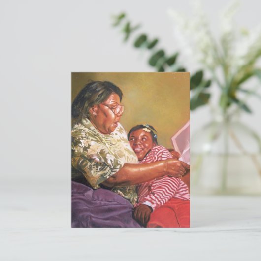 Oma-Liebe 1995 Postkarte (Stehend Vorderseite)