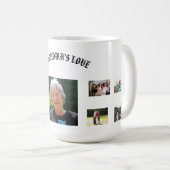 Oma Liebe 9 Fotos Kaffeetasse (VorderseiteRechts)
