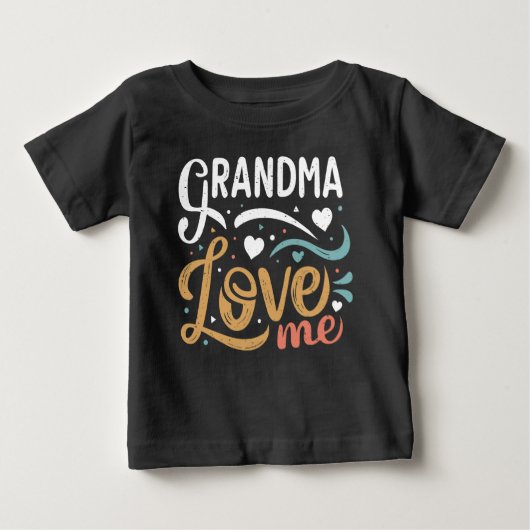 Oma Liebe Baby T-shirt (Vorderseite)