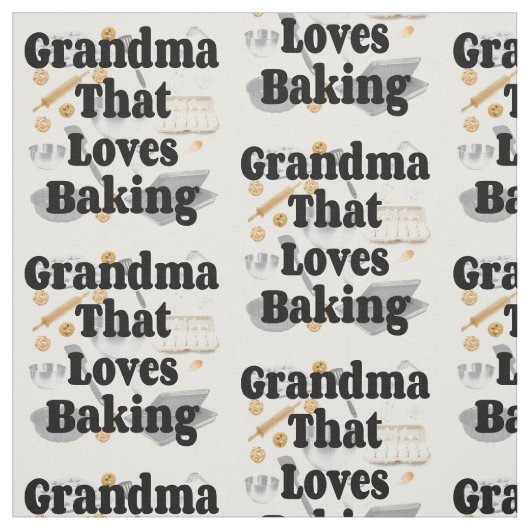 Oma Liebe Baking Stoff (Muster)