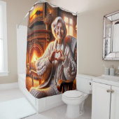 Oma-Liebe Duschvorhang (Beispiel)