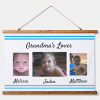 Oma-Liebe | Enkel Fotos Mauer Kunst