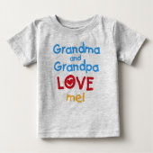 Oma Liebe Oma Baby T-shirt (Vorderseite)