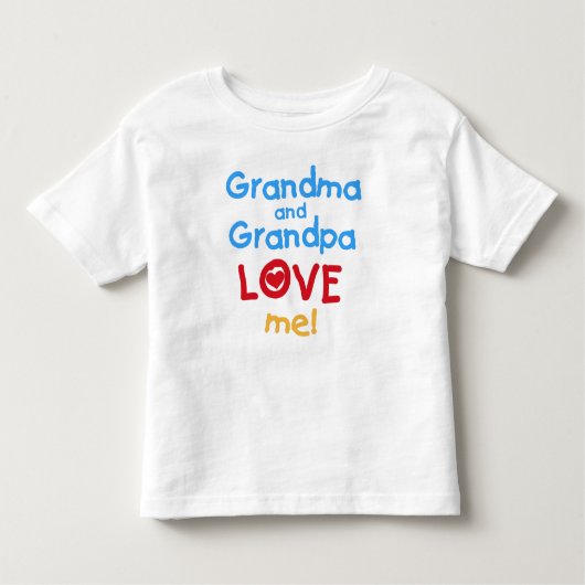 Oma Liebe Oma Kleinkind T-shirt (Vorderseite)