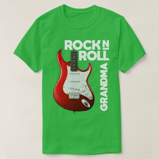 Oma Liebe Rock'n'Roll Funny TShirt (Design vorne)