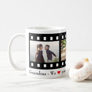 Oma Liebe Sie Foto Streifen Collage Vorlage Kaffeetasse