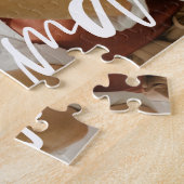 Oma Liebe Skript Personalisiertes Geschenk Puzzle (Seite)