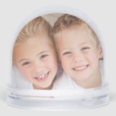 Oma Liebe You Foto Schneekugeln (Rückseite)