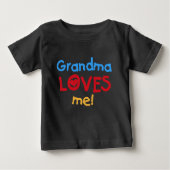 Oma Lieben Baby T-shirt (Vorderseite)