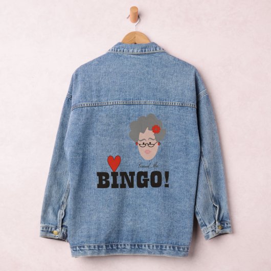Oma Lieben Bingo Jeansjacke (Hangar)
