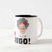 Oma Lieben BINGO Zweifarbige Tasse (VorderseiteRechts)