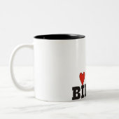 Oma Lieben BINGO Zweifarbige Tasse (Links)