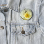 Oma Lieben Du! Knopfgeschenke White Rose Blume Button (Beispiel)