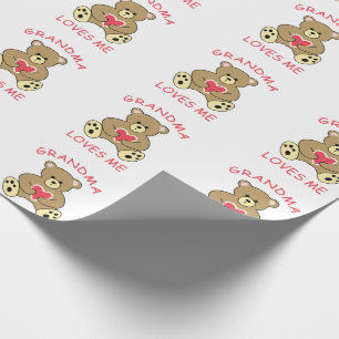 Oma Lieben Geschenkpapier