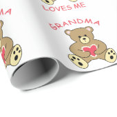 Oma Lieben Geschenkpapier (Rolleneckpunkt)