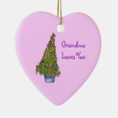 Oma Lieben Iris Ornament (Rechts)