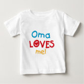 Oma Lieben Me T - Shirt und Geschenke (Vorderseite)