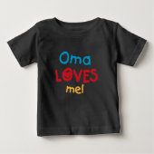 Oma Lieben Me T - Shirt und Geschenke (Vorderseite)