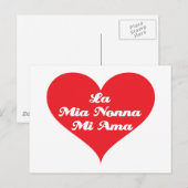 Oma Lieben Postkarte (Vorne/Hinten)