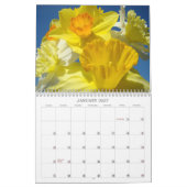Oma Lieben Rotgelbe Blumen Kalender (Jan 2027)