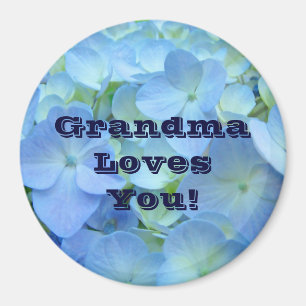 Oma Lieben Sie! Magnete Geschenke Blauer Weihnacht Magnet
