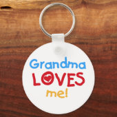 Oma Lieben T - Shirt und Geschenke Schlüsselanhänger (Vorderseite)