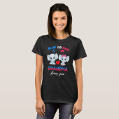 Oma-Lieben von Jungen oder Mädchen, Elefanten T-Shirt (Vorne ganz)