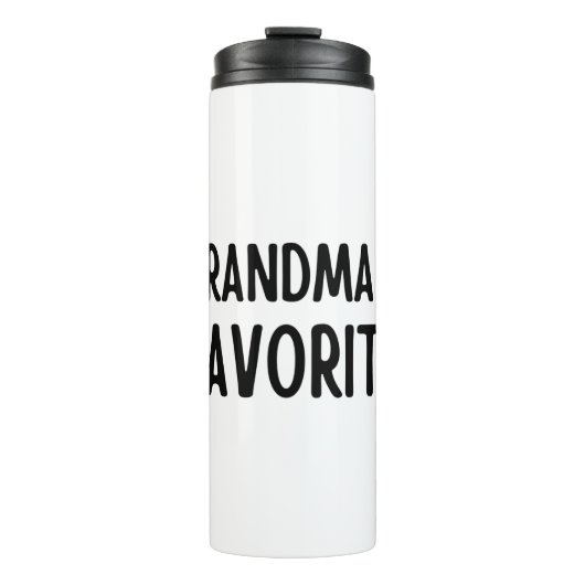 Oma-Liebling Thermosbecher (Vorderseite)