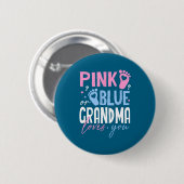 Oma liebt Geschlechtsenthüllung neu in Rosa oder B Button (Vorne & Hinten)