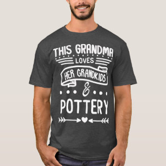 Oma liebt ihre Enkelkinder Töpferei Oma T-Shirt