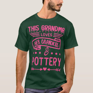 Oma liebt ihre Enkelkinder Töpferei Oma T-Shirt