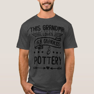 Oma liebt ihre Enkelkinder Töpferei Oma T-Shirt