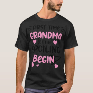 Oma Ließ zum ersten Mal den verwöhnenden Anfang T-Shirt