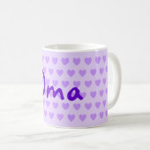 Oma Lila Kaffeetasse (VorderseiteRechts)