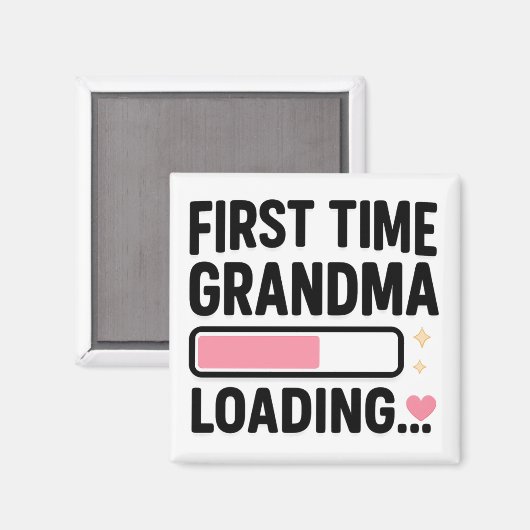 Oma Loading zum ersten Mal Magnet (Vorderseite/Rückseite)