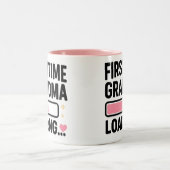 Oma Loading zum ersten Mal Zweifarbige Tasse (Mittel)