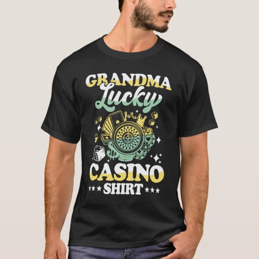 Oma Lucky Casino Shirt (Vorderseite)
