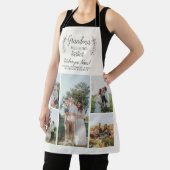 Oma macht die Nahrung schmeichelnder Foto-Collage Schürze (InSitu)