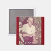 Oma McRae's Tomaten Magnet (Vorderseite/Rückseite)