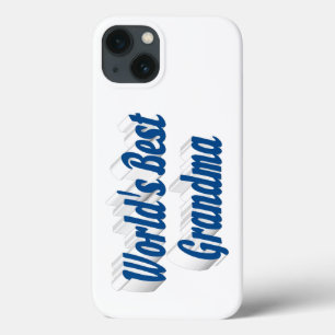 Oma Meer Blau Typography Case-Mate iPhone Hülle