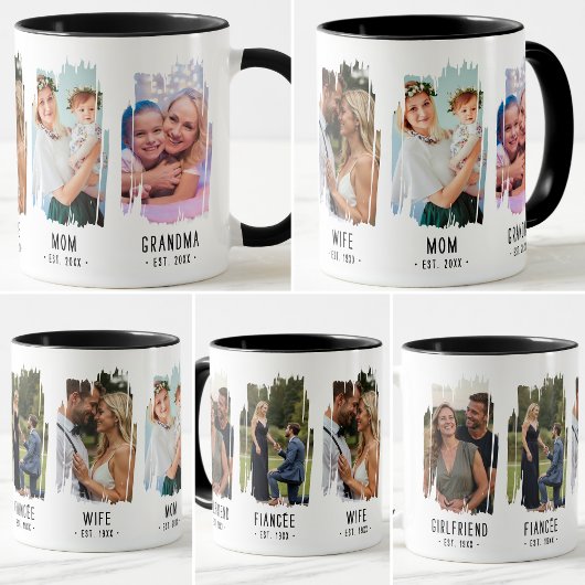 Oma Meilensteine Fotos & Jahre Geschenke für benut Tasse