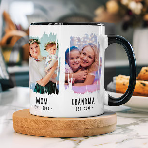 Oma Meilensteine Fotos & Jahre Geschenke für benut Tasse