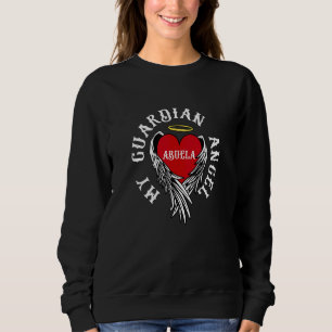 Oma mein Schutzengel Gedenken Familien Erinnerunge Sweatshirt